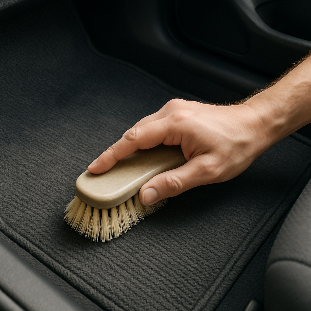 Astuces pour nettoyer efficacement les moquettes de voiture sans les abîmer