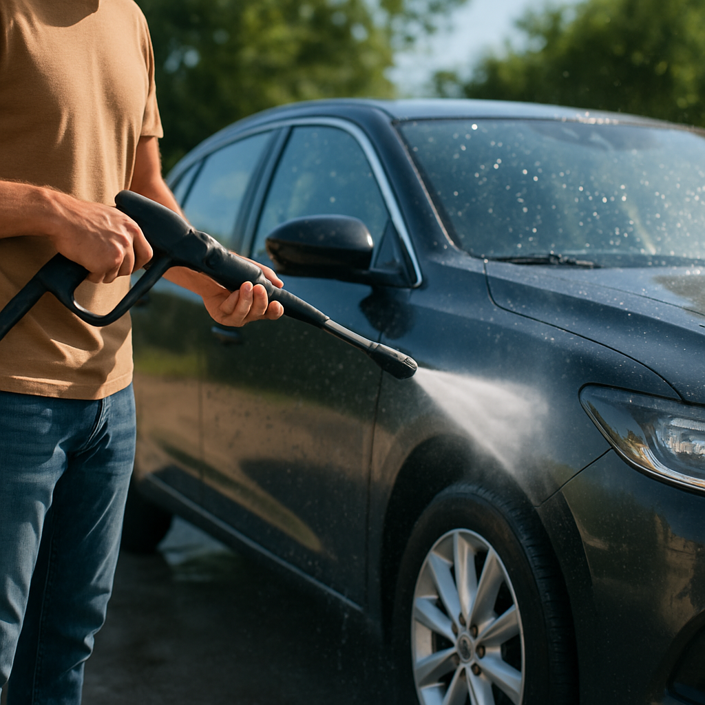 Comment Utiliser un Nettoyeur Haute Pression Sans Endommager Votre Voiture 1 Comment Utiliser un Nettoyeur Haute Pression Sans Endommager Votre Voiture