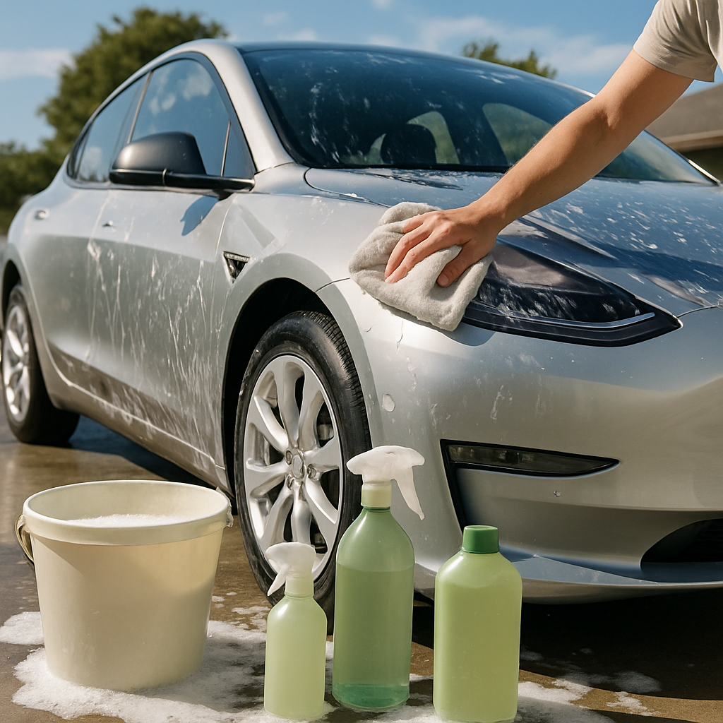 Comment laver une voiture électrique : conseils spécifiques et précautions 7 Comment laver une voiture électrique : conseils spécifiques et précautions