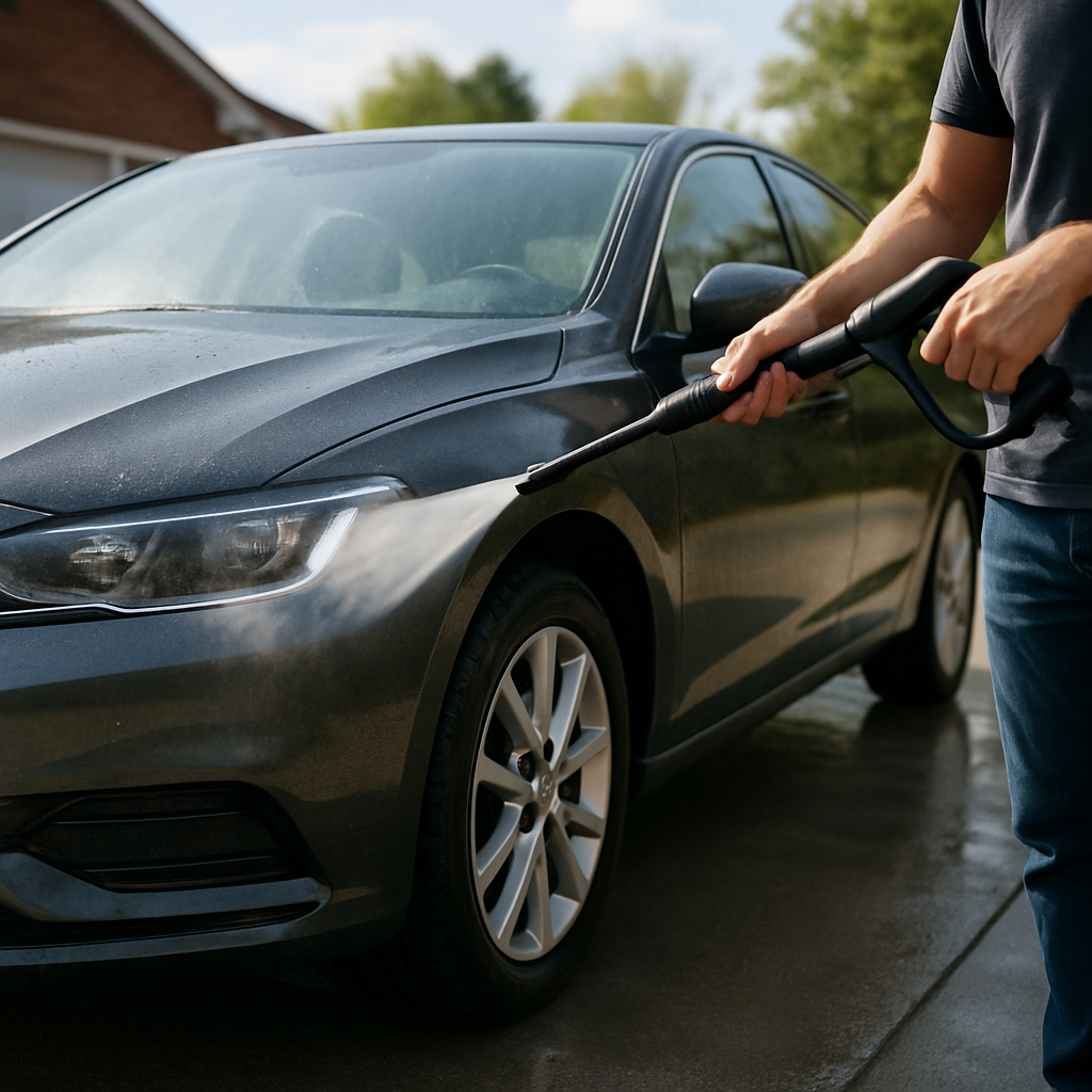 Comment utiliser un nettoyeur haute pression pour le lavage auto sans risque 2 Comment utiliser un nettoyeur haute pression pour le lavage auto sans risque
