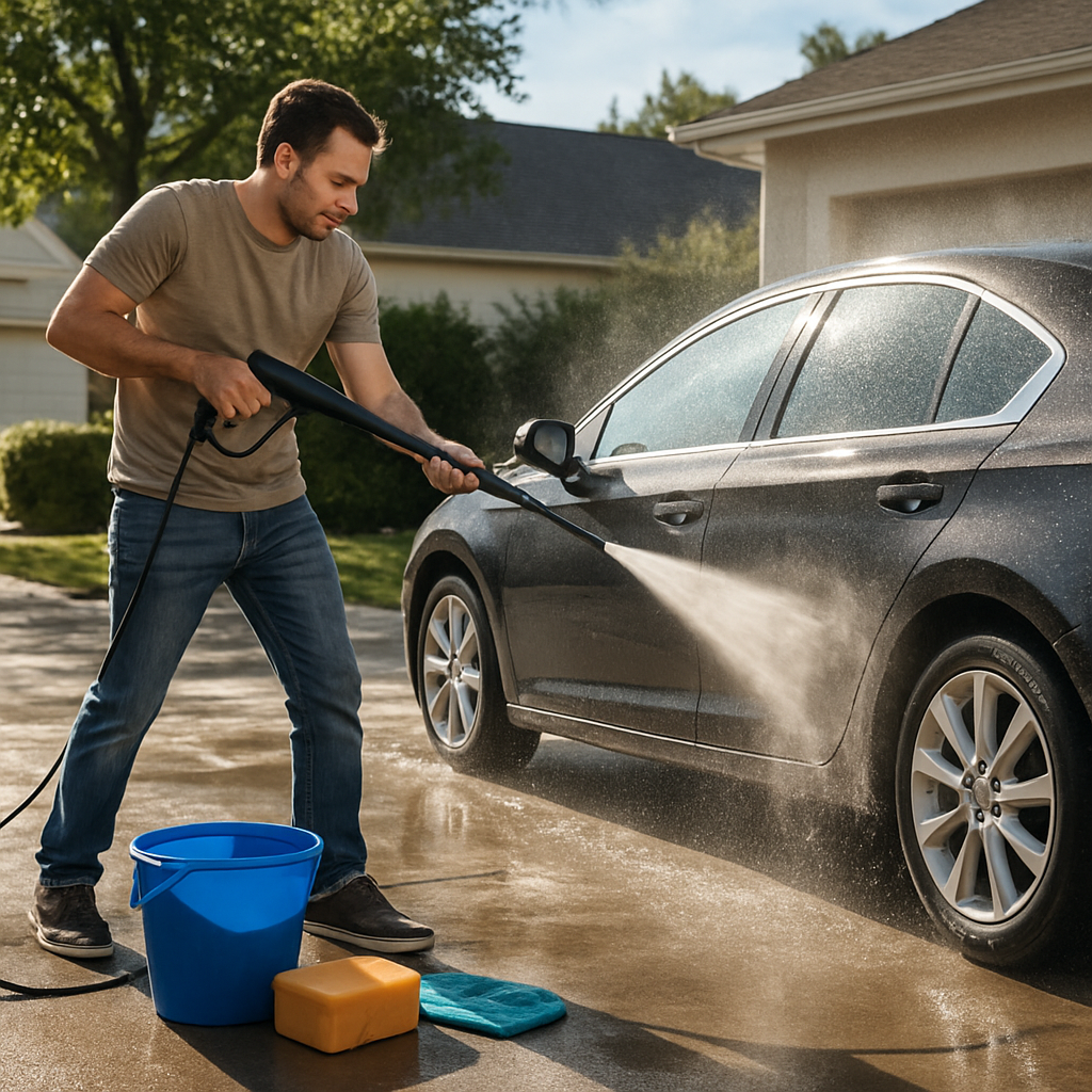 Lavage auto express : comment nettoyer sa voiture en moins de 30 minutes